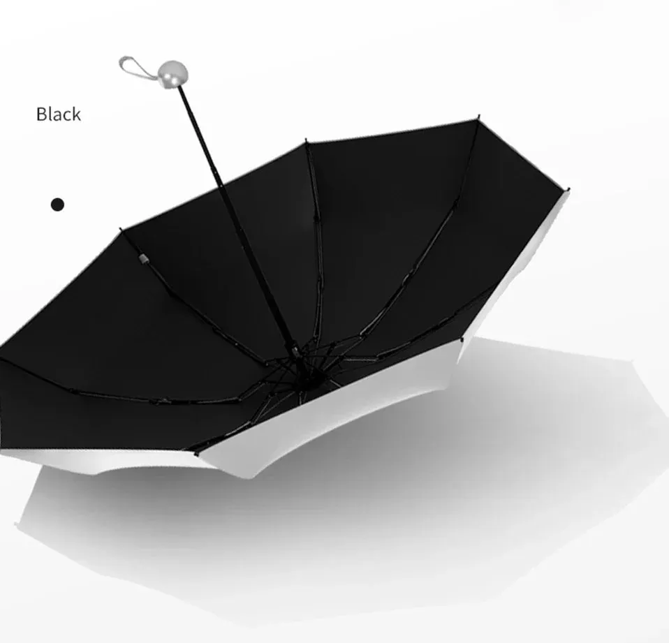 8 Ribs Pocket Mini Umbrella –  Rain & Windproof, Light Folding Portable