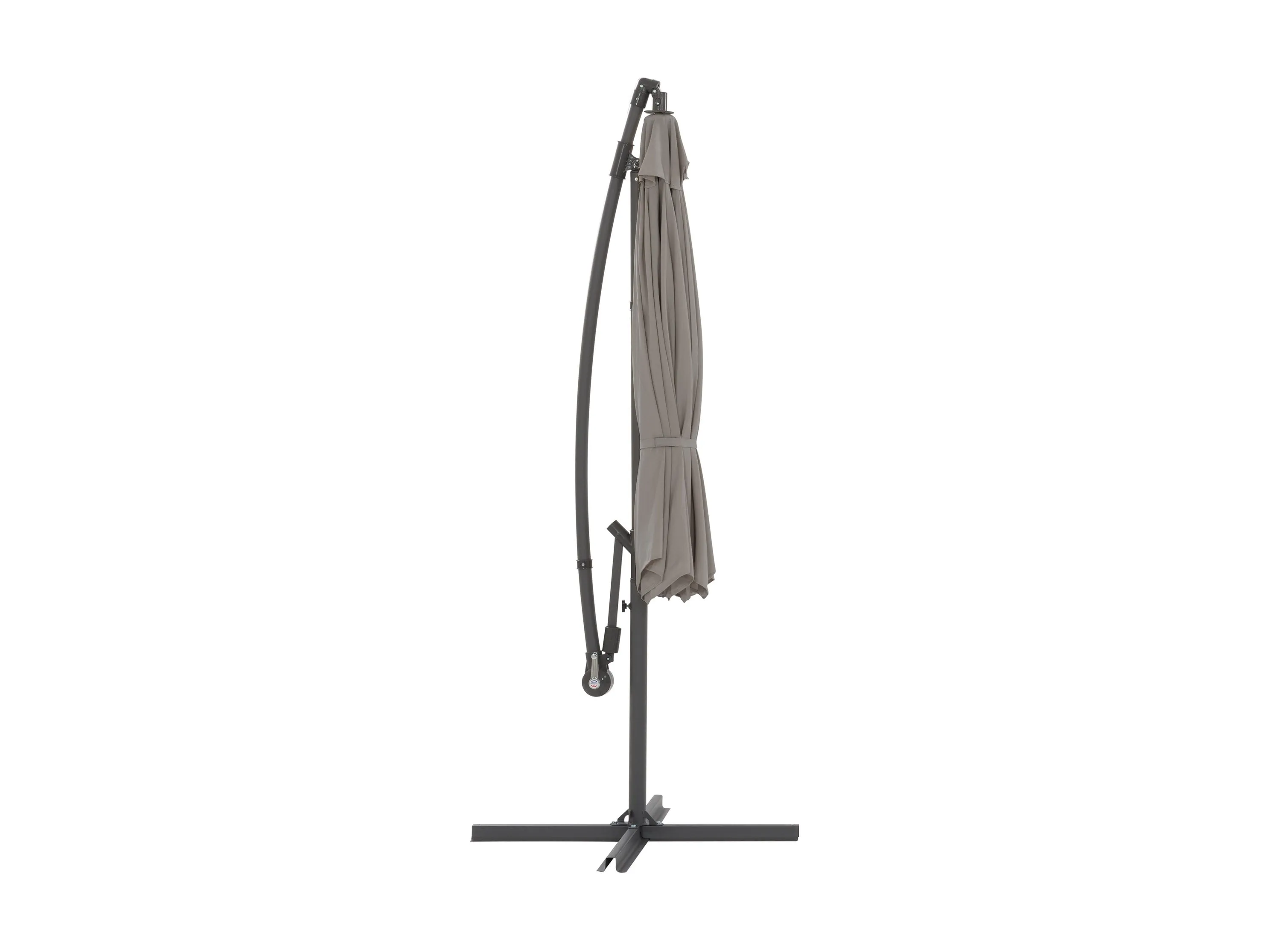 9.5ft Tilting Offset Patio Umbrella - Grey