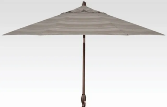 9ft Auto Tilt Umbrella - Cast Silver