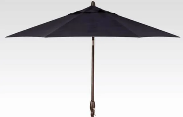9ft Auto Tilt Umbrella - Cast Silver