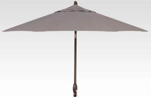 9ft Auto Tilt Umbrella - Cast Silver