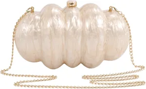 Acrylic Clutch Purse,Seashells Women Hand Bag Wedding Guest Handbag Evening Bag Bridal Formal Mother Of Pearl Clutch Novelty
