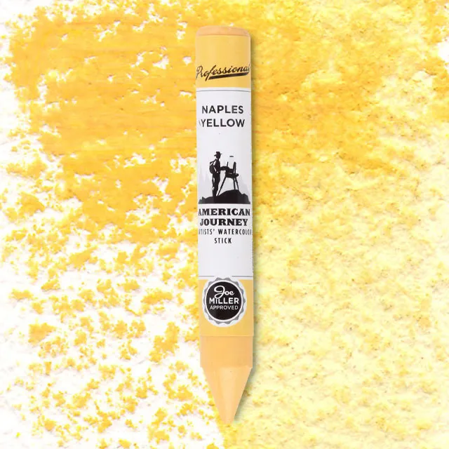 American Journey Artists' Watercolor Stick - Naples Yellow