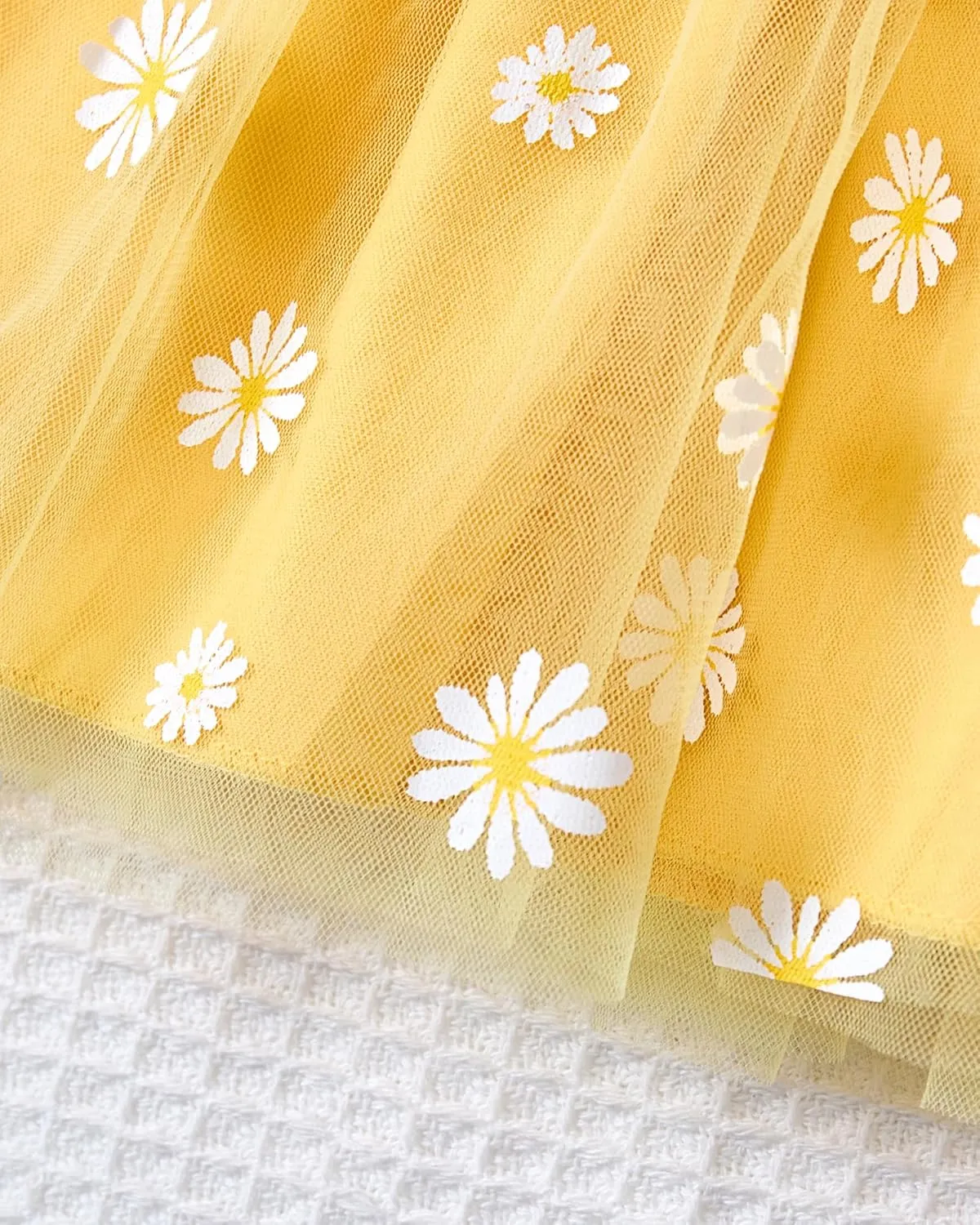 Baby Girl Clothes Toddler Girls Tulle Dress Infant Ruffle Halter Smocked Dresses Casual Sundress Summer Girls Outfit