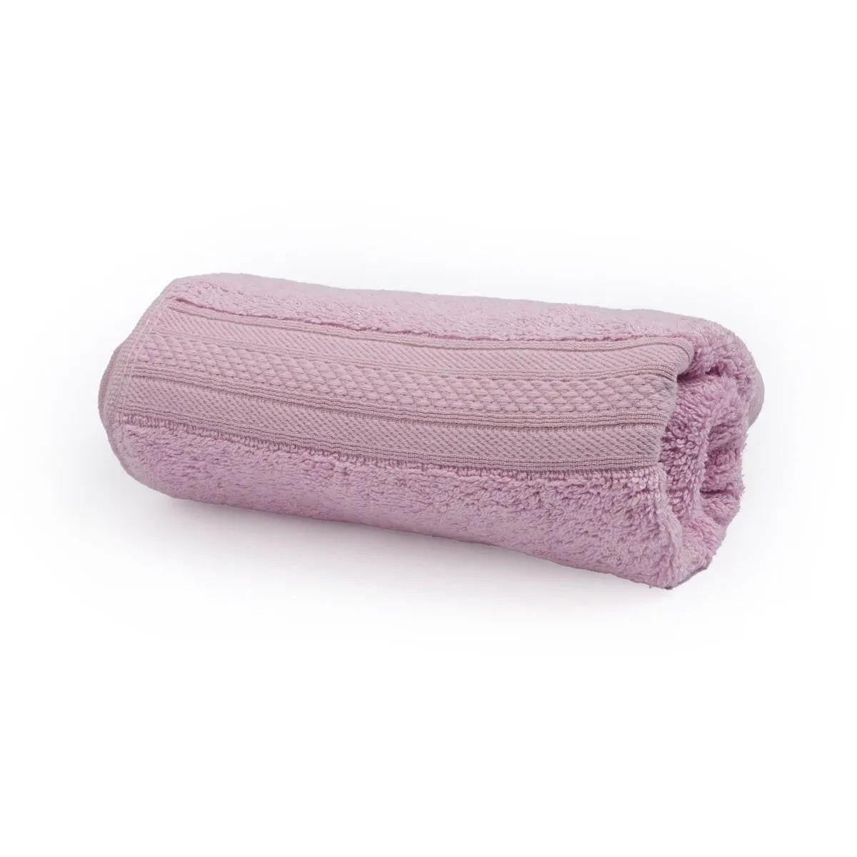 Bamboo cotton Hand Towel combo pack of 2 Light Pink