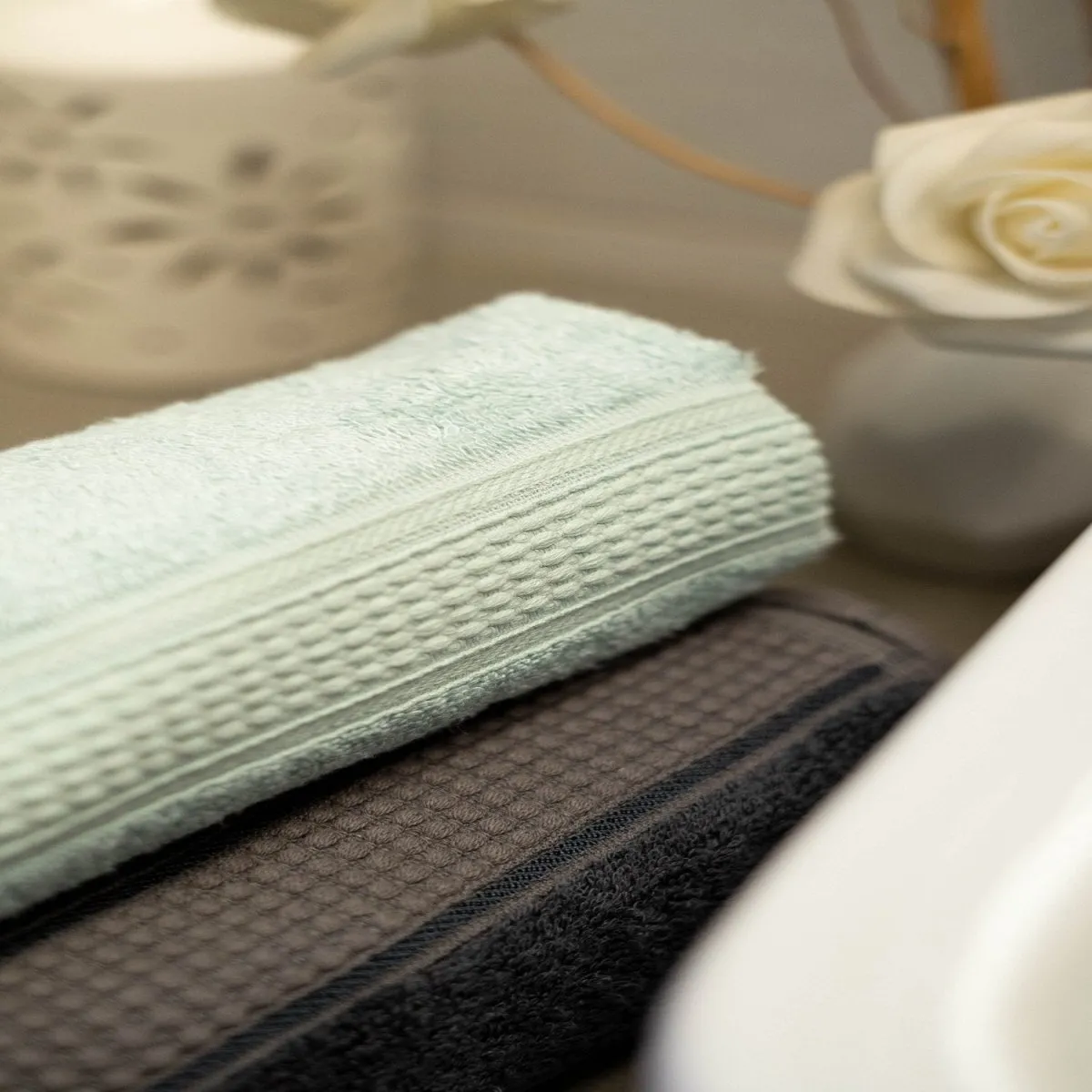 Bamboo Hand Towel - Fresh Teal