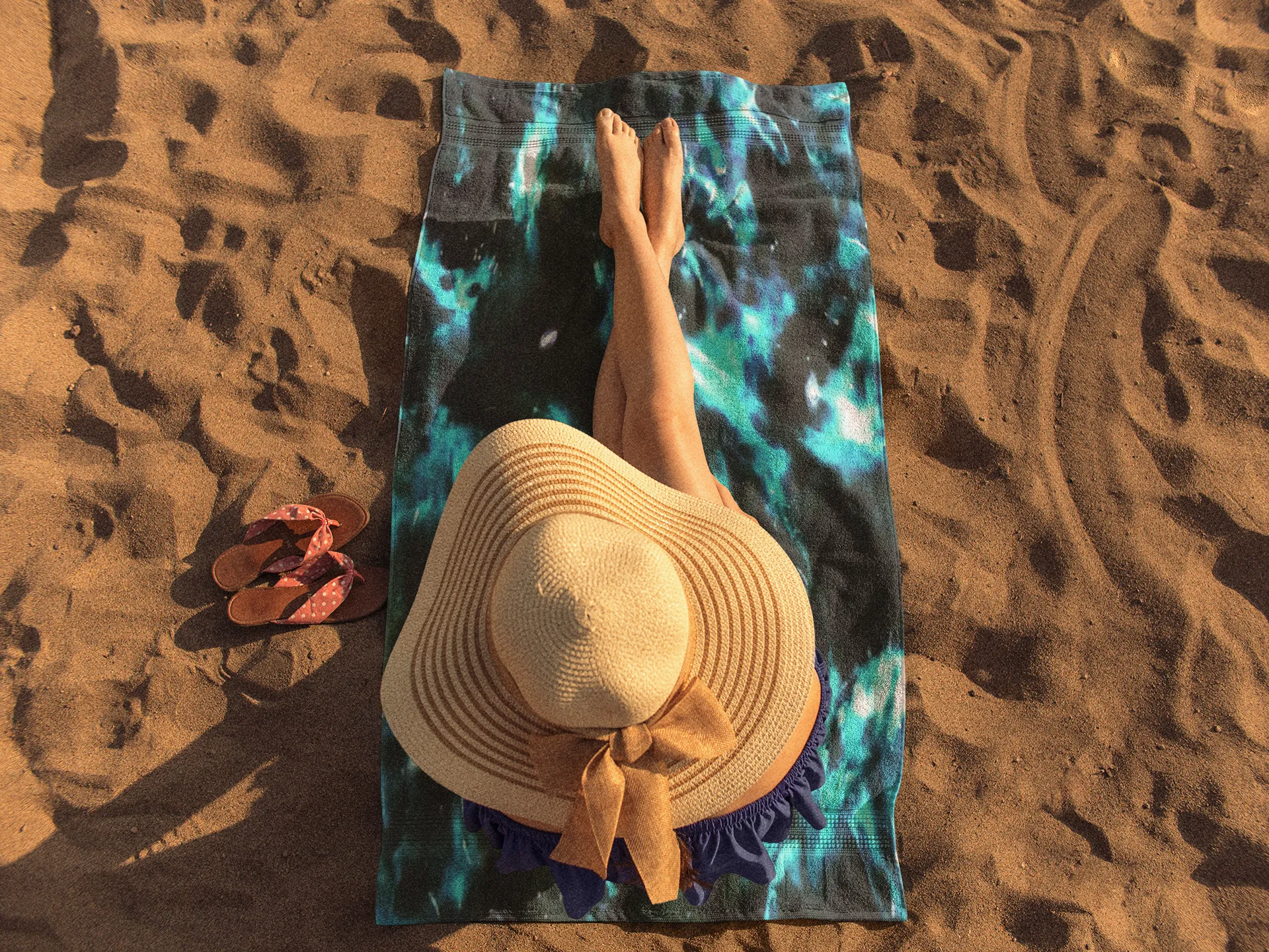 Blue Cenote - XL Beach Towel