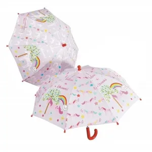 Colour Changing Umbrella (Unicorn)
