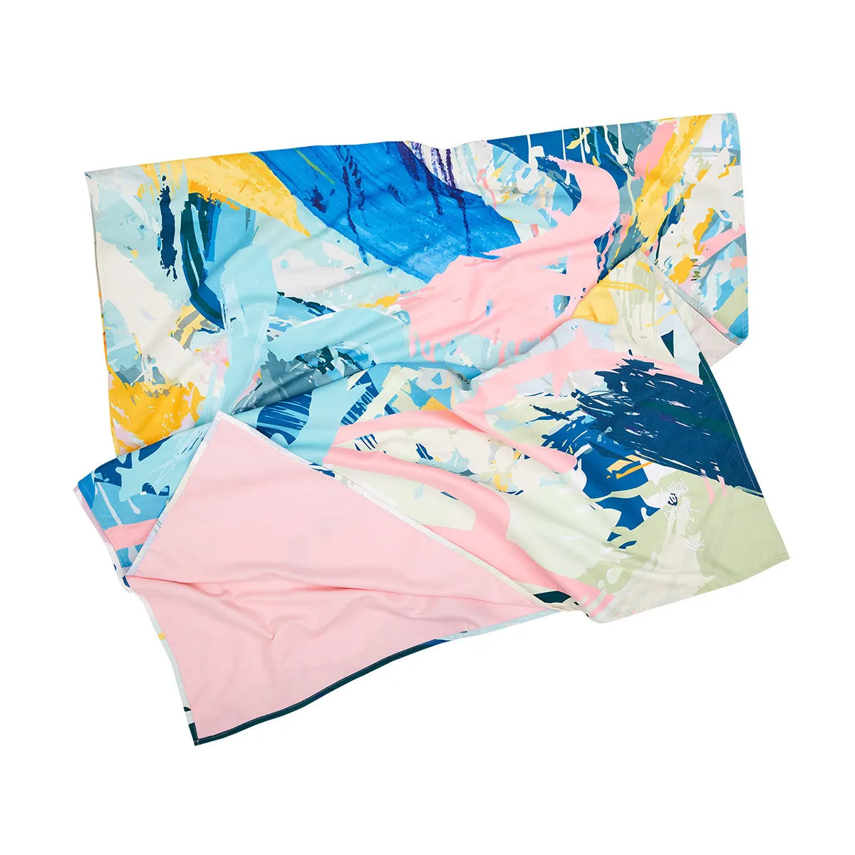 Dock & Bay Beach Towel Michael Black Collection 100% Recycled Nothing Better