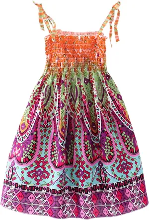 Flower Girl Dress Toddler Kids Baby Girl Floral Party Strap Tulle Dresses Casual Clothes Baby Girl Easter