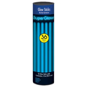 Glow Sticks 8in Tube - Blue 36ct