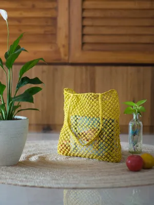KINNARI Beach Bag Tumeric Yellow