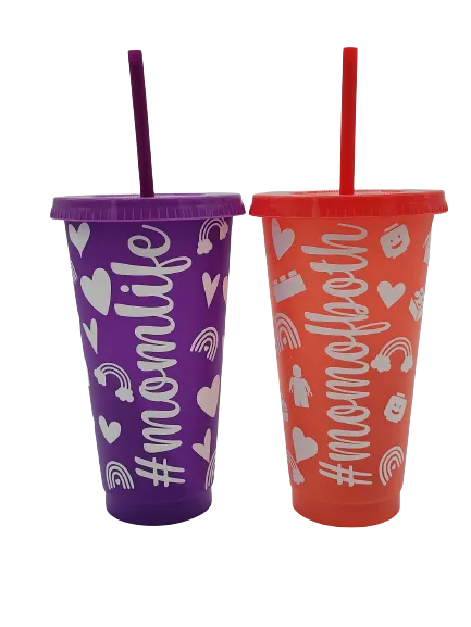 Liz's Custom Creations, Tumblers with Straw