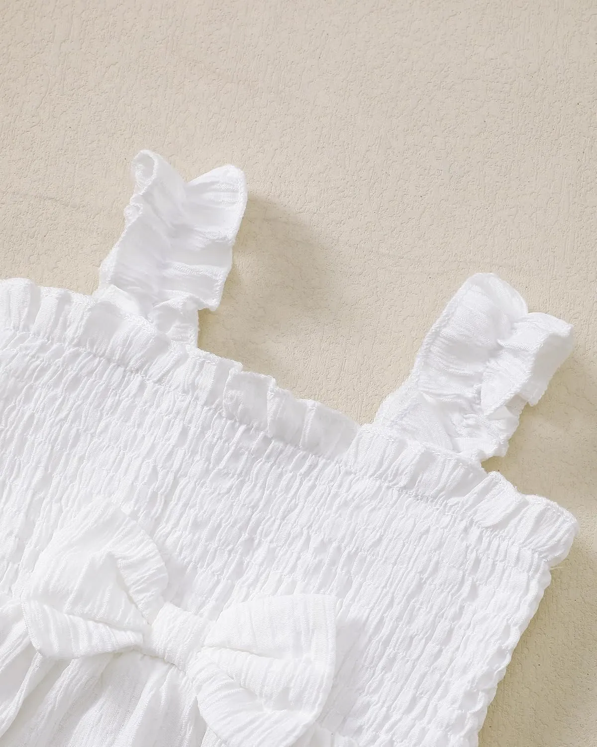 Renotemy Baby Girl Dress Summer Outfits Toddler Girls Clothes Boho Casual Sundress Infant Flower Dresses with Cute Hat