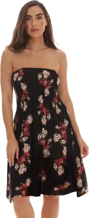 Riviera Sun Strapless Tube Short Dress Summer Dresses