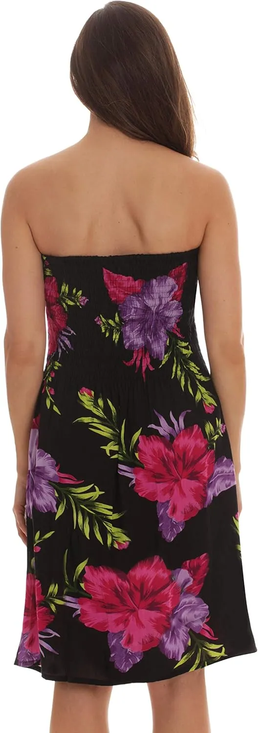 Riviera Sun Strapless Tube Short Dress Summer Dresses