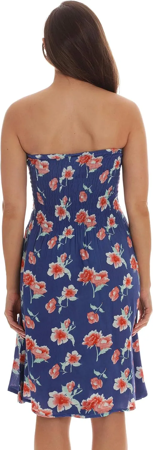 Riviera Sun Strapless Tube Short Dress Summer Dresses