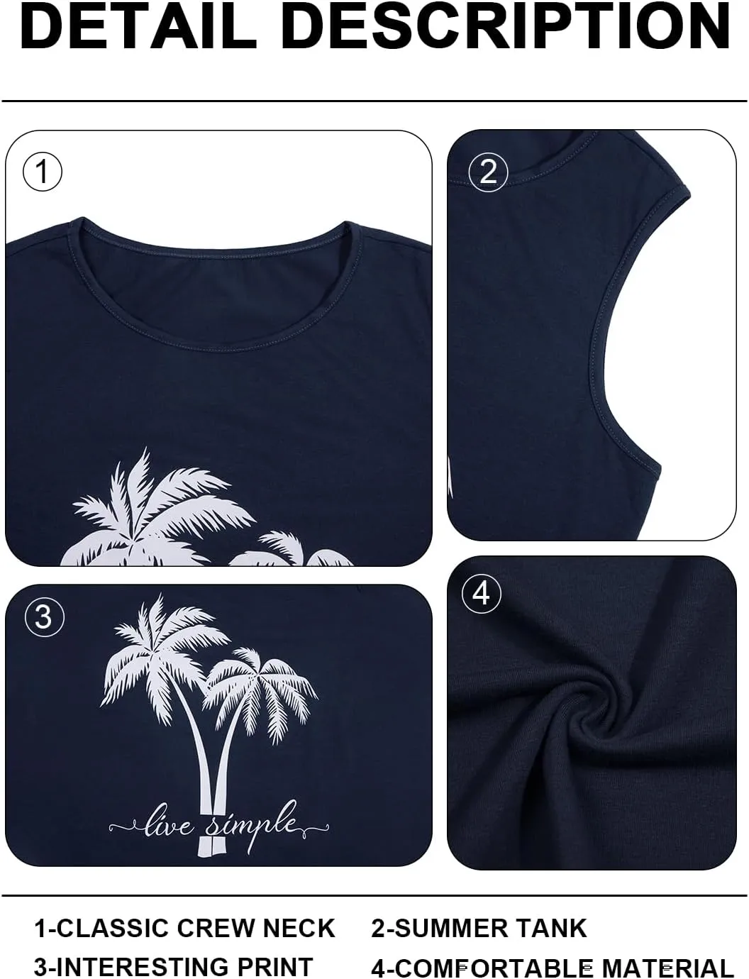 Summer Sundress for Women Beach Vacation Tank Dress Boho Mini Graphic Sleeveless Short Casual Sun Dresses