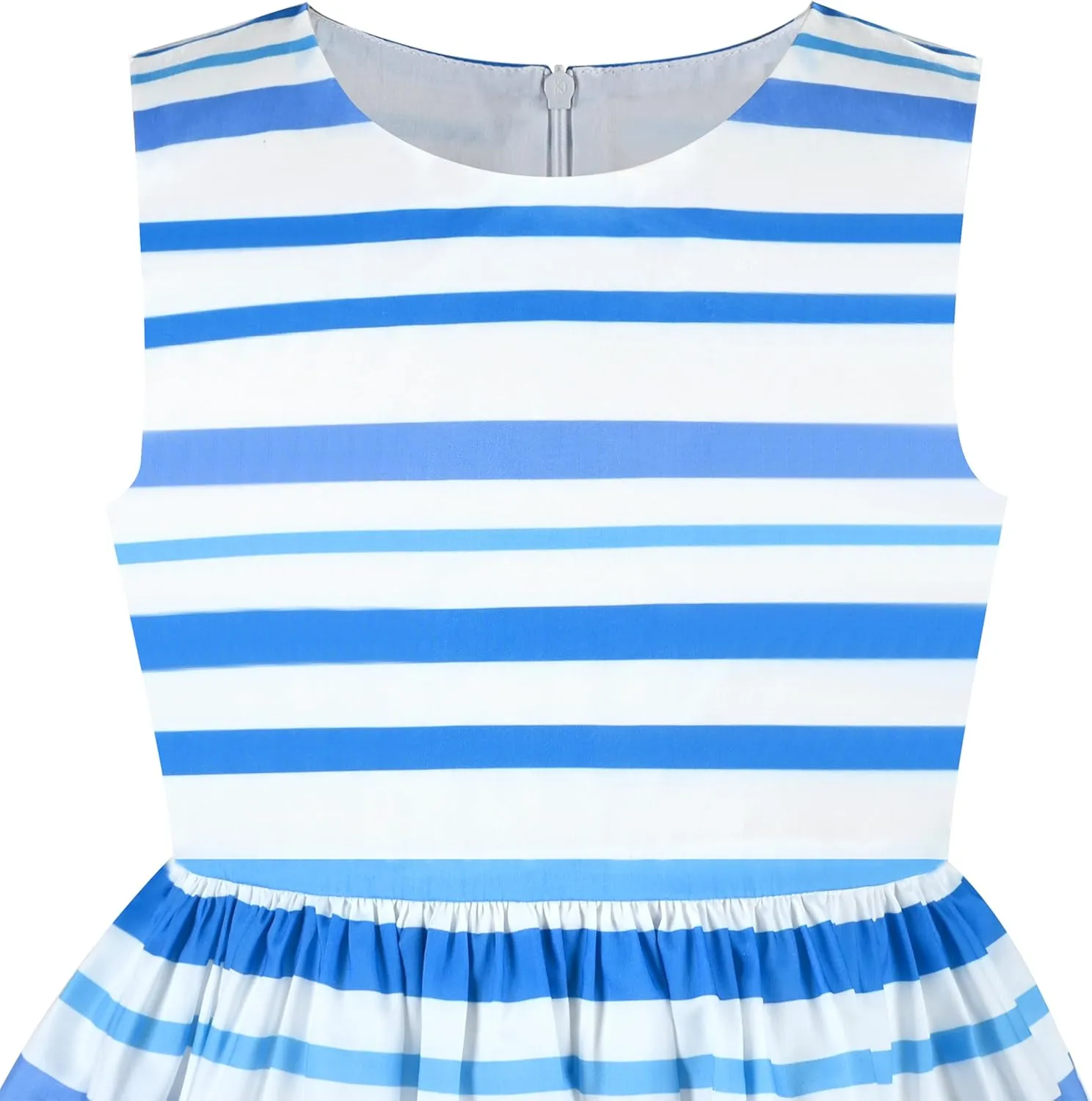 Sunny Fashion Girls Dress Rose Flower Double Bow Tie Party Sundress