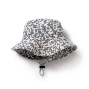 Wilson and Frenchy Organic Crinkle Sun Hat - Blue Coral