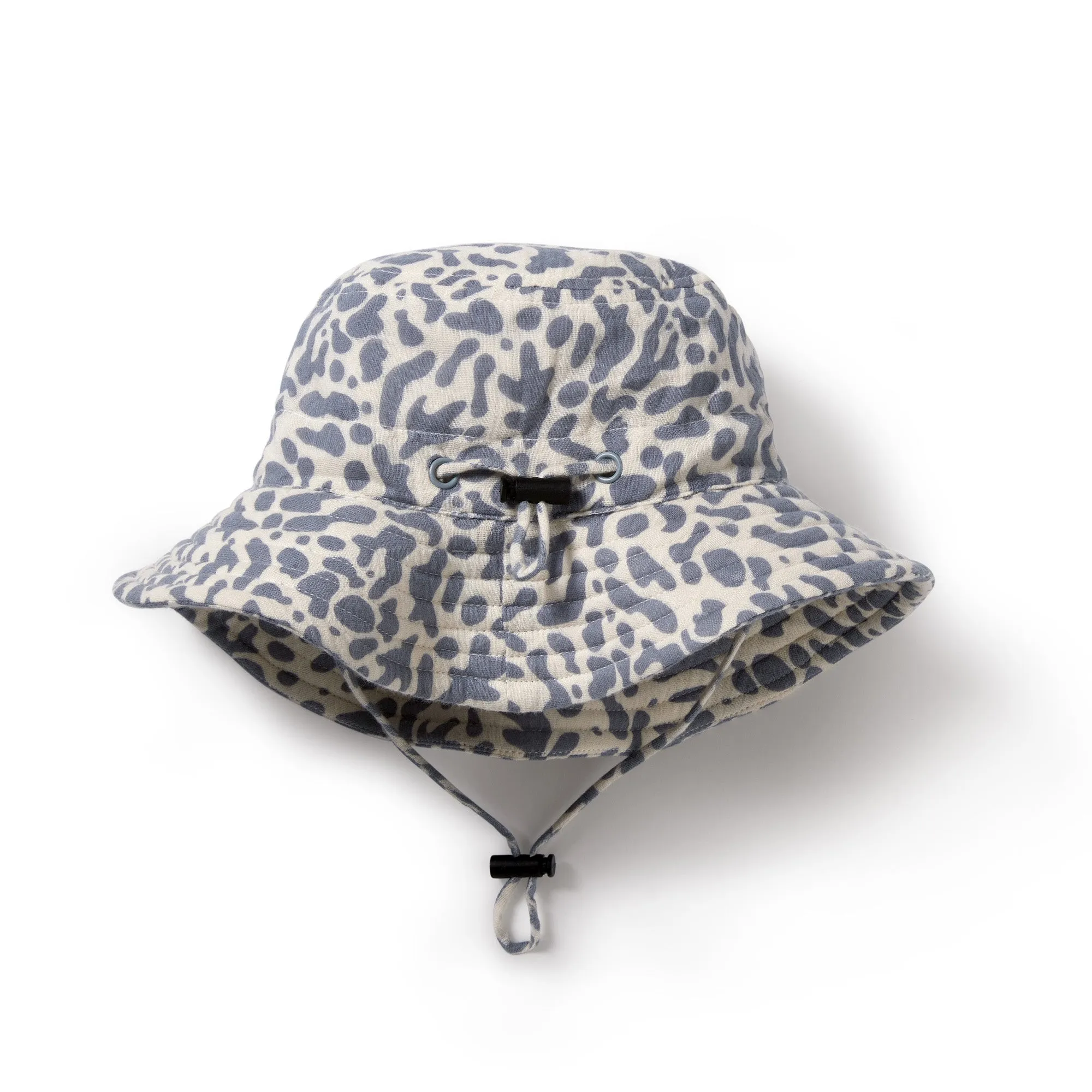 Wilson and Frenchy Organic Crinkle Sun Hat - Blue Coral