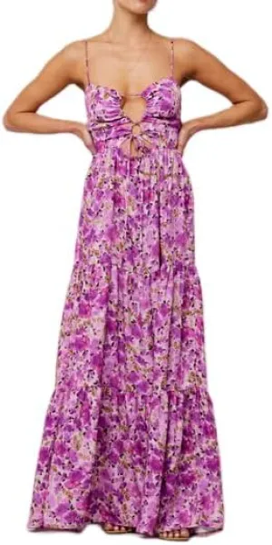 Women Y2k Floral Summer Casual Sleeveless Maxi Dresses Sexy Backless Bodycon Dresses Spaghetti Strap Long Dresses